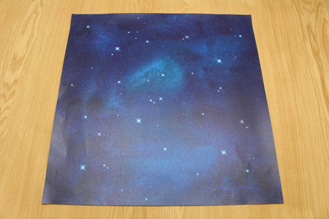 night sky - 18" sq. individual sheet