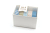 5 tape gift box: grayish