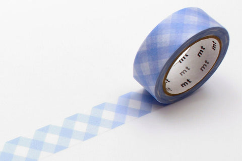 thick checkered pastel ultramarine