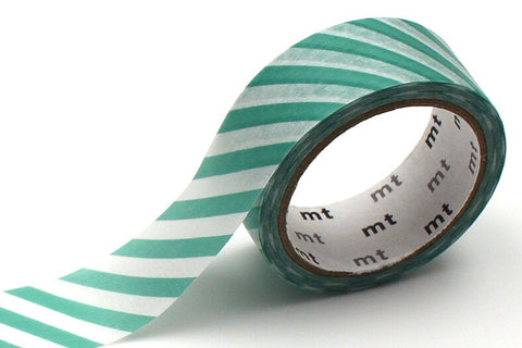 dot stripe emerald green