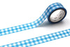 ichimatsu gingham check blue