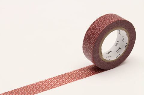 hexagons kumikikkou bengala dyestalk red