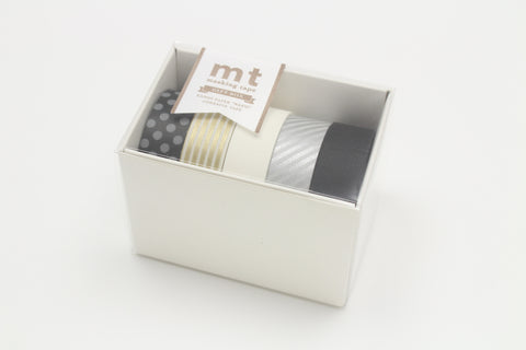 5 tape gift box: mono-tone 2