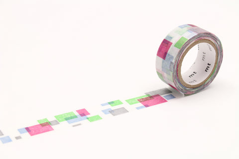 Double side printed tape 'Block'