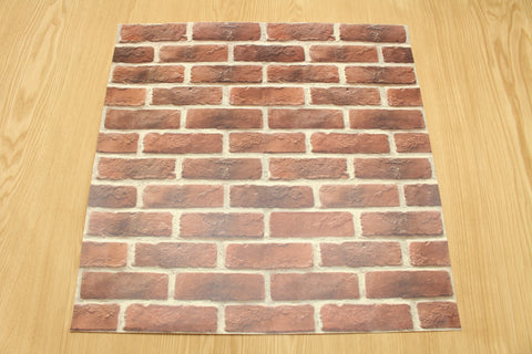 brick - 18" sq. individual sheet